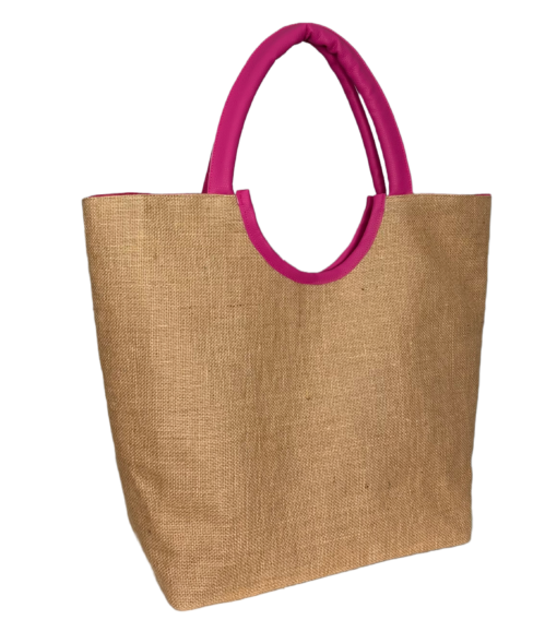 Torba od jute Nora pink - Slika 3